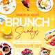 Brunch Flyer - GraphicRiver Item for Sale