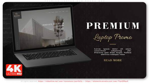 Premium Laptop Web Promo W05