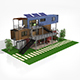 3 Shipping Container Houses - 3DOcean Item for Sale
