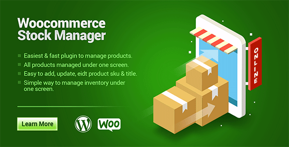 Woocommerce Product Stock Manager