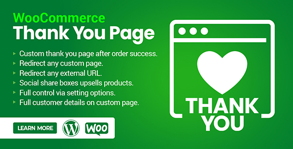 Woocommerce Custom Thank You &Amp; Order Confirmation Page