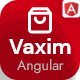 Vaxim - Angular 15+ eCommerce Shop with Admin Dashboard - ThemeForest Item for Sale