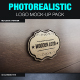 Realistic Logo Mockups Pack - 3D Template - GraphicRiver Item for Sale