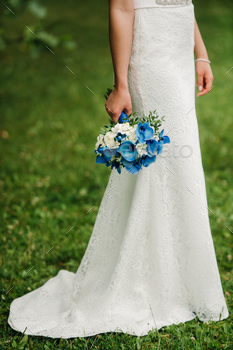 wedding bouquet in the hands of the bride .Morning of the Bride / Photodune, Misc