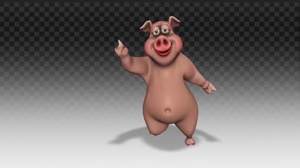 Comic Pig - Dance Club alt