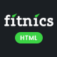 FITNICS - Health & Fitness HTML Template - ThemeForest Item for Sale