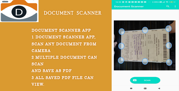 Document Scanner -Android app