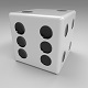 Dice d6 game ready PBR - 3DOcean Item for Sale