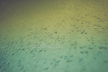 Raindrops on the glass window.shallow depth of field / Photodune, Misc