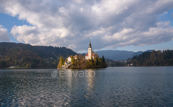 Autumn day at the lake Bled / Photodune, Misc