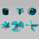 propellers - 3DOcean Item for Sale