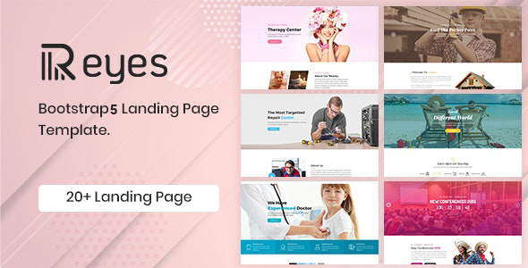 Reyes – Multipurpose Landing Page HTML Template