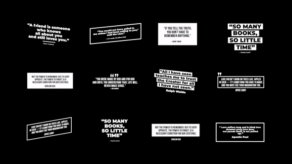 Modern Quotes | FCPX & Apple Motion alt