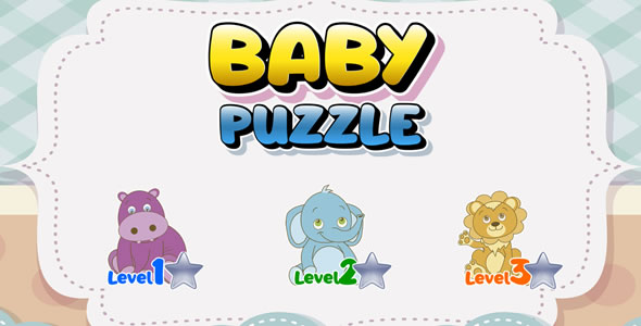Baby Puzzle (Construct 3, C3p, Html5)