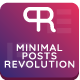 Minimal Posts Revolution For Elementor WordPress Plugin - CodeCanyon Item for Sale