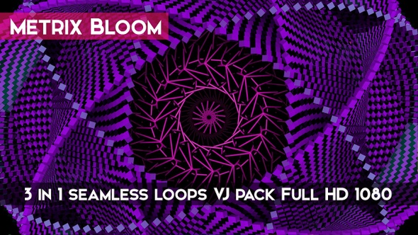 Metrix Bloom VJ Loops