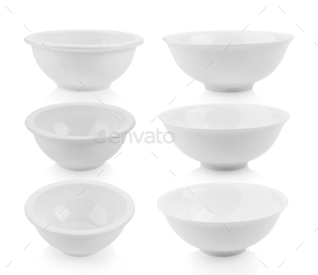 white bowl isolated on white / Photodune, Misc