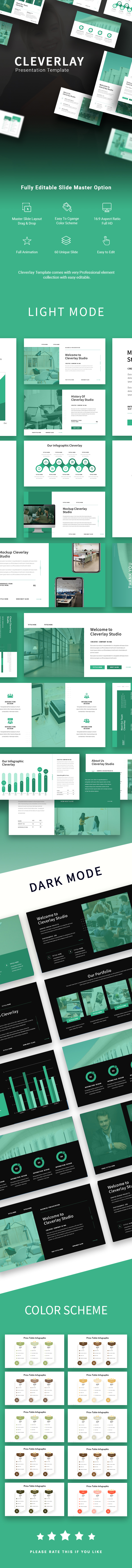 Cleverley Powerpoint Presentation Template