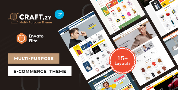 Craftzy - MinimalMulti-Purpose Theme for eCommerce Stores