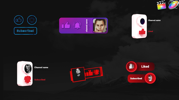 Youtube Creative Subscribe Elements alt