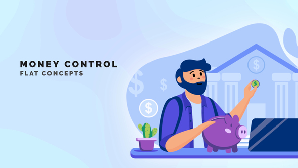 Money control - Flat Concept