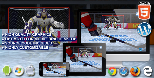 Hockey Shootout - gra sportowa HTML5