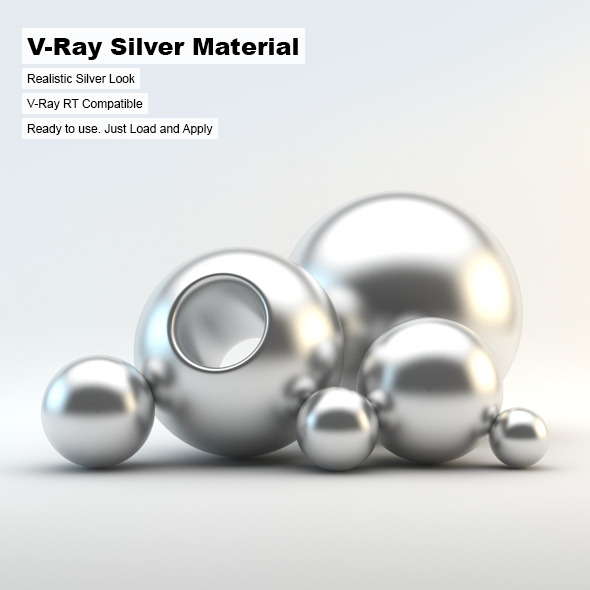 V-Ray Silver Material