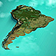 South America Map DR - VideoHive Item for Sale