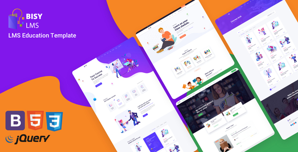 Bisy – Education HTML Template