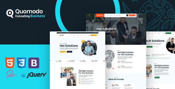Quomodo - Consulting Business Template