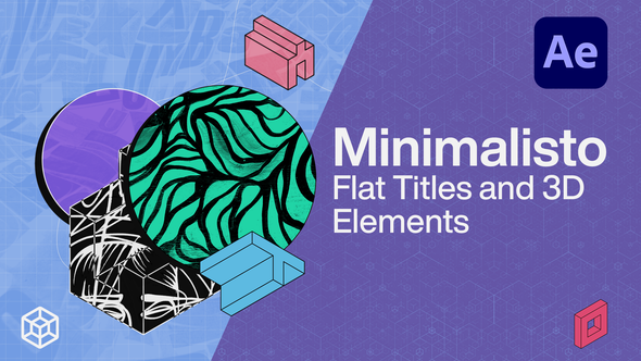 Minimalisto - Flat Titles and 3D Elements