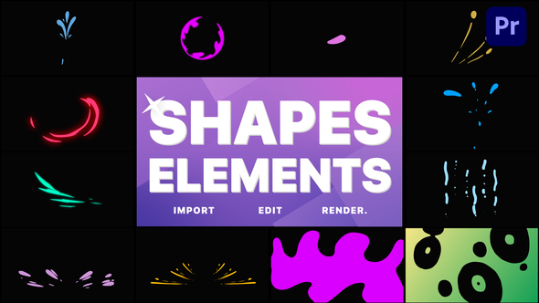 Shapes Pack | Premiere Pro MOGRT