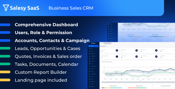 Salesy SaaS - Business Sales CRM