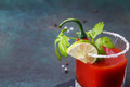 Bloody mary cocktail with celery sticks and lime - PhotoDune Item for Sale
