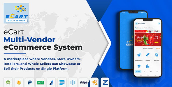 eCart - Multi Vendor eCommerce System