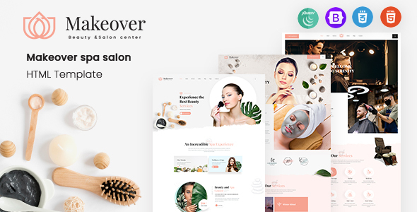 Makeover - Spa Saloon Responsive HTML5 Template