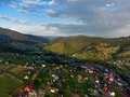Aerial view on village in the mountains - PhotoDune Item for Sale