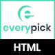 Everypick- Responsive Multipurpose E-Commerce HTML5 Template - ThemeForest Item for Sale