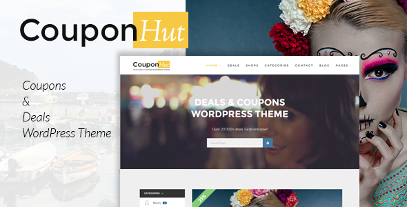 CouponHut - Kupony i promocje Motyw WordPress