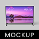 Smart TV 65" Mockup 3D Rendering - GraphicRiver Item for Sale