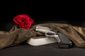 Mafia Red Rose, Bible and Gun - PhotoDune Item for Sale