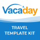 Vacaday - Travel Agency Elementor Template Kit - ThemeForest Item for Sale