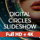 Digital Circles Slideshow - VideoHive Item for Sale