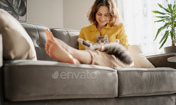 Play with cat / Photodune, Misc