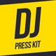 DJ Press Kit & Resume Template - GraphicRiver Item for Sale