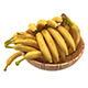 Bananas in basket 01 - 3DOcean Item for Sale
