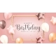 Happy Birthday Congratulations Banner Design  - GraphicRiver Item for Sale
