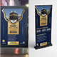 Hajj & Umrah Poster with Rollup Banner Bundle - GraphicRiver Item for Sale