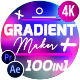 Gradient Maker with 100 Gradients - VideoHive Item for Sale