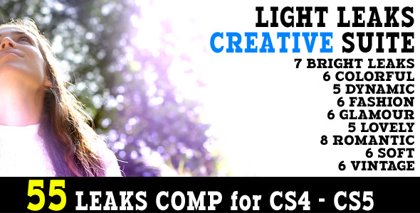 Light Leaks Creative Suite - 55 Animations alt